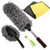 Yarlung 4 Pack Car Detailing Duster Kit, Extendable Lint Free Microfiber Duster Cleaning Brush Cloth for Car Dashboard, Window, Motorcycle, Exterior or Interior Detailing Use