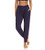 DIBAOLONG Womens Yoga Sweatpants Comfy Lounge Pajama Pants Loose Harem Workout Joggers Pants with Pockets Purple L