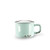 Abbott Collection Enamel Look Stoneware Espresso Cup, Green