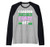 Funny gardening gift, I garden to burn the crazy off Raglan Baseball Tee
