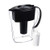 Brita 6 Cup Space Saver BPA Free Water Pitcher with 1 Filter, Black