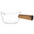YARNOW Saucepan Nonstick Sauce Pot with Wooden Handle Soup Pan Stock Pot Pasta Pot Milk Pan Cookware 400ml