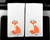 Oh for Fox Sake and Zero Fox Given Funny Saying Kitchen Tea Towel Gift - Set of 2