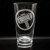 THOR EMBLEM Engraved Pint Glass - Inspired by Marvel