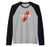 Flat Mars Society Gift Men Women Raglan Baseball Tee