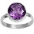 Purple Amethyst 1.20 Ct Round Brass Wedding Ring Easter Presents For Girls And Women By Orchid Jewelry