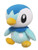 Sanei Pokemon All Star Collection - PP89 - Piplup Plush 6"