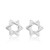 925 Sterling Silver Star Stud Post Earrings Hypoallergenic Earrings