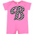 inktastic Chevron Monogram Letter B Infant Romper 18 Months Raspberry 1fc3d