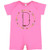 inktastic D Monogram Letter Tribal Infant Romper 12 Months Raspberry 39627