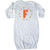 inktastic Monogram Letter F Tribal Arrow Newborn Layette White 3abec
