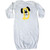 inktastic Cute D Monogram Doggie Newborn Layette White 3c8d3