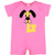 inktastic Cute L Monogram Doggie Infant Romper 24 Months Raspberry 3c8db