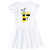 inktastic Cute Bee Initial F Infant Dress 6 Months White 3cae8