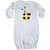 inktastic Cute Bee Initial G Newborn Layette White 3cae9