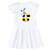 inktastic Cute Bee Initial G Infant Dress 12 Months White 3cae9