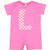 inktastic Cute Pink Chevron Initial L Infant Romper Newborn Raspberry 3cb70