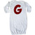 inktastic Red Buffalo Plaid Initial G Newborn Layette White 3cb85