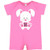 inktastic Easter Bunny Letter B Monogram Infant Romper 24 Months Raspberry F5e2