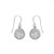 Boma Jewelry Sterling Silver Cut-Out Leaf Branch Dangle Earrings