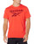 Reebok Stacked Logo Tee, Vivid Orange, L