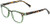 Peepers by PeeperSpecs Strut Square Reading Glasses, Green/Tortoise-Focus Blue Light Filtering Lenses, 48 mm Plus 1.25