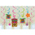 Amscan Tiki Party Foil Swirl Decorating Kit