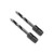 Milescraft 2302 1/8-Inch Brad Point Stubby Bits for Wood Drilling