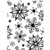 Darice Embossing Folder, 4.25 X 5.75-Inch, Snowflake Background