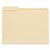 File Folders, 1/3 Cut Assorted, One-Ply Top Tab, Letter, Manila, 100/Box
