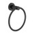 Symmons 353TR-MB Dia Wall-Mounted Towel Ring in Matte Black