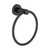 Symmons 353TR-MB Dia Wall-Mounted Towel Ring in Matte Black