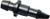 Rain Bird BC25-30PK Drip Irrigation 1/4" Barbed Coupling Fitting, 30-Pack