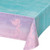 Creative Converting 336720 PLASTIC TABLECOVER ALL OVER PRINT, 54" X 102", 0.01x102x54inc, IRIDESCENT