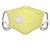 Fillter Face Cloth For adults Ethnic Fashion Pattern Design with Chevron Herringbone and Diagonal Short Lines Cold Mouth Dustproof Double Protection(6 filter