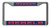Rico Industries NCAA Mississippi Ole Miss Rebels Laser Cut Inlaid Standard Chrome License Plate Frame