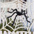 UMORNING Halloween Decorations Spider Webs 43" Giant Fake Large Hairy Spider with Round Huge Web Stretch Cobweb Set for Indoor Outdoor Halloween Yard Home Costumes Parties Haunted House Decor