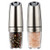 Electric Gravity Salt and Pepper Grinder Set Tesedao Salt Pepper Mill Electric Spices Manual Spice Adjustable Coarseness One-handed Operation Suitable for Grinding Pepper, Himalayan Salt, Spices
