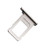 SIM Card Tray Slot Holder Replacement Compatible with iPhone 11 6.1 inch (Single SIM Card Version) (Silver)