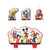 Amscan 013051762872 Mickey Mouse Party Supplies On The Go Candles, One Size Multicolor