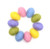 Felted Eggs, Set of 10 Small Pastel Wool Needle Felted Easter Eggs