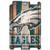 WinCraft NFL Philadelphia Eagles Wood Fence Sign, Black