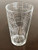 16 oz Pint Beer Glass Urban City Map Chicago Illinois