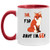 65th Birthday Oh For Fox Sake Accent Mug