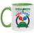 Totally Addicted To Ping Pong Accent Coffee Mug