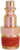 BOSTITCH IP-38M Industrial 1/4-Inch Series Plug with 3/8-Inch NPT Male Thread