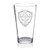 The Legend of Zelda - Hylian Shield - Etched Pint Glass
