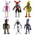 Set of 6 pcs FNAF Action Figures, Inspired by Five Nights at Freddy's Action Figures Toys Dolls Gifts Cake Toppers, Foxy Articulated Action, Toys Dolls, 6 inches