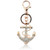 Anchor Keychain Sparkling Keyring Crystal Rhinestones Purse Pendant Handbag Charm