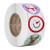 Merry Christmas Stickers Labels, Holiday Stickers Roll Gift Tags for Christmas Envelope Seal Stickers Card Seals Self-Adhesive Decorative Present Stickers (D)